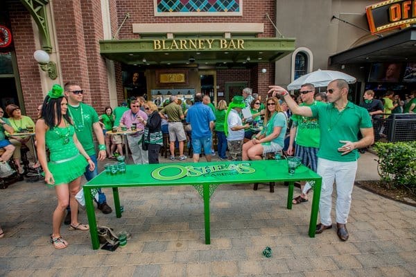 St. Patrick's Day celebration at Blarney Bar.