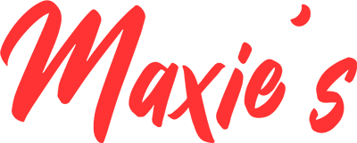 Solid red background.