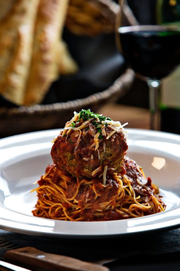 Spaghetti and Meatball Dinner