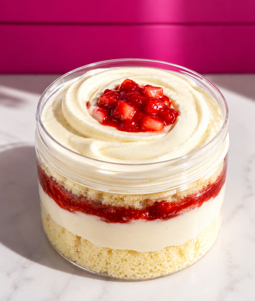 strawberry cake car