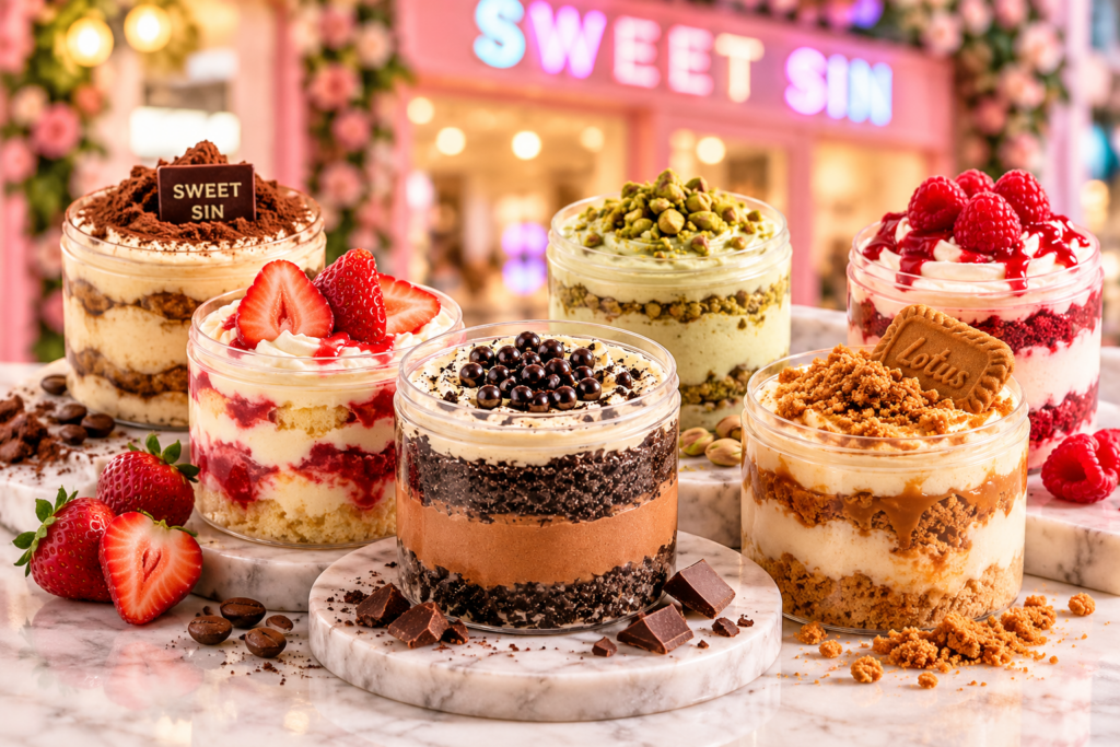 dessert jars