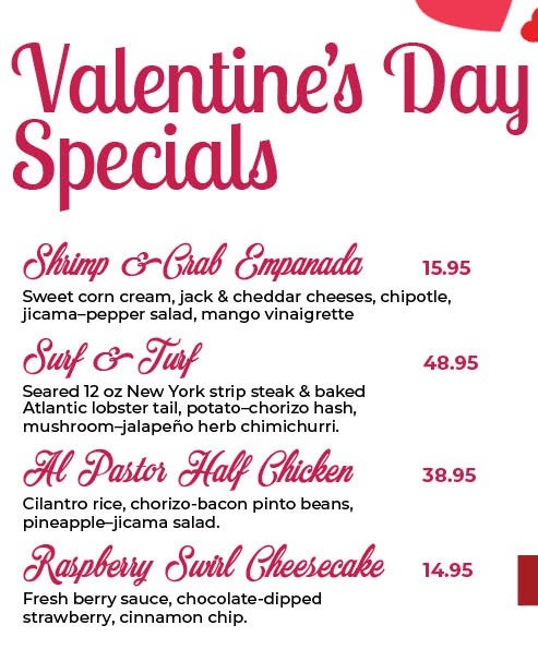 Valentine’s Day at Chayo